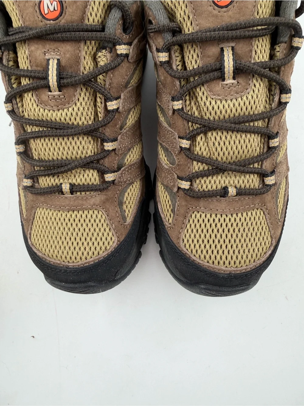 Merrell Men’s Moab 3 Vent Low -SZ 7- Waterproof Coyote Brown Hiking Boots
